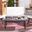Chaston 4 Piece Living Set In Black and White