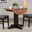 Choices Black Oak 20 Inch Extendable Dining Table