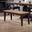 Choices Black Oak Dining Bench