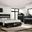 Chrissy Black Panel Bedroom Set
