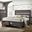 Chrissy Eastern King Bed In Gray