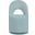 Cirelle Linen Textured Performance Fabric Upholstered Dining Chair Set of 2 In Light Blue