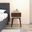 Clara White Solid Wood Base Night Stand