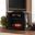 Claremont Electric Corner Touch Screen Fireplace With Storage In Black