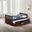Clemens Twin Captain Bed with Trundle In Dark Walnut