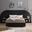 Cleo Velvet Bedroom Set In Black