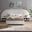 Cleo Velvet Bedroom Set In Cream
