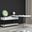 Cloud White High Gloss Desk