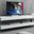 Cloud White High Gloss TV Stand