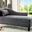 Stillwater Gray Fabric Chaise