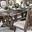 Arcadia Rustic Natural Tone Extendable Rectangular Dining Table