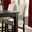 Sania II Antique Black Counter Height Chair Set of 2