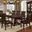 Alpena Brown Cherry Extendable Rectangular Dining Room Set