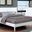 Lennart II White King Panel Bed