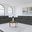 Collins Modular Living Room Set In Dark Grey