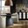 Commerce and Market Commerce and Market Madison Round Dining Room Set In Black and White