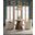 Commerce and Market Madison Round Dining Room Set In Medium Wood