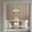 Commerce and Market Madison Round Dining Room Set In White