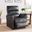 Contemporary Power Reclining Lift Chair In Dark Grey