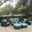 Convene 8-Piece Outdoor Patio Sectional Set In Espresso Turquoise