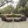 Convene Espresso Mocha 4 Piece Outdoor Patio Sectional Set