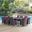 Convene Espresso Red 11 Piece Outdoor Patio Dining Set EEI-2240-EXP-RED-SET