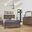 Cool Farmhouse Panel Bedroom Set In Grey