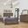 Cool Farmhouse Panel Storage Bedroom Set In Grey