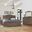 Cool Farmhouse Sleigh Bedroom Set In Grey
