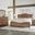 Cool Farmhouse Sleigh Bedroom Set In Natural