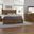 Cool Rustic Amber Poster Bedroom Set With Footboard Storage