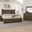 Cool Rustic Mink Poster Bedroom Set With Footboard Storage