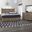 Cool Rustic Stone Grey Platform Poster Set With Footboard Storage