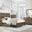 Corbin Rustic Brown Bedroom Set