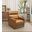 Corbyn Power Recliner with Heads-Up Power Forward Head Rest In Elwood Saddle