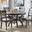 Cori 5 Piece Round Dining Room Set In Gray
