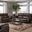 Costa Chocolate Lay Flat Power Reclining Living Room Set