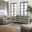 Costa Putty 88 Inch Lay Flat Reclining Living Room Set