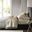 Cotton and Polyester Sateen Blend 7 Piece Split King Sheet Set In Khaki