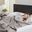 Cotton Twin Blanket With 1 Inch Self Hem In Grey