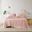 Cotton Blend Jersey Knit All Season Sheet Set In Blush