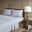 Cotton Flannel Printed 4 Piece California King Sheet Set In Blue Winter Frost