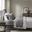Cotton Peached Percale 3 Piece Twin Sheet Set In Grey