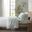 Cozy Cotton Flannel Printed 4 Piece King Sheet Set In Seafoam Llama