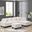 Cozy L Shaped Sectional Sofa In Cream