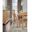 Crafted 72 Inch Surfboard Dining Room Set In Bleached Cherry