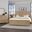 Crafted Cherry Panel Bedroom Set In Natural
