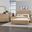 Crafted Cherry Plank Bedroom Set In Natural