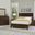 Crafted Cherry Terrace Bedroom Set In Dark Cherry