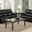 Cranley Black Double Reclining Living Room Set